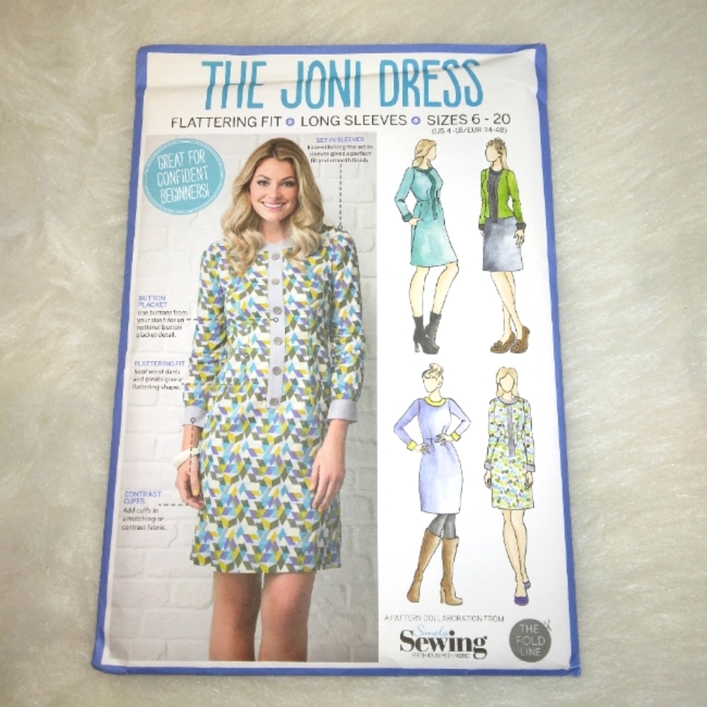 Simply Sewing, The Joni Dress, size 4-18